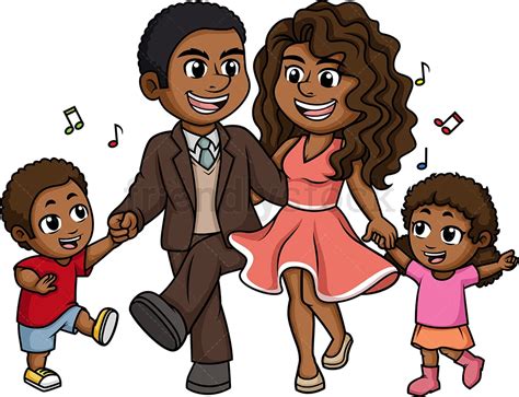 black family clip art